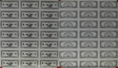 Canada: uncut sheet of 21 pcs 1000000 Dollars ND ”Fun Money” in condition: UNC. (21 pcs uncut)