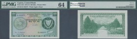 Cyprus: 500 Mil August 1st 1976, P.42b in perfect condition, PMG graded 64 Choice Uncirculated