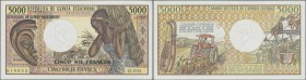 Equatorial Guinea: 5000 Francs 1985 P. 22 in condition: UNC.