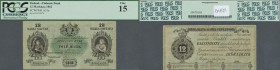 Finland: 12 Markkaa 1862 P. 35a, rare note, PCGS graded 15 Fine.