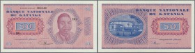 Katanga: 50 Francs November 10th 1960 remainder without serial number, P.7r in perfect UNC condition