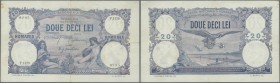 Romania: Banca Naţională a României 20 Lei June 30th 1914, P.20, still nice note with bright colors and strong paper, vertical and horizontal folds an...