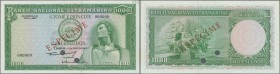 Saint Thomas & Prince: 1000 Escudos 1964 SPECIMEN, P.40s in perfect UNC condition
