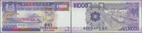 Singapore: 1000 Dollars ND P. 25 in condition: UNC.
