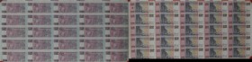 Singapore: uncut sheet of 25 pcs 2 Dollars ”25th Anniversary” P. 31A in condition: UNC. (25 pcs uncut)