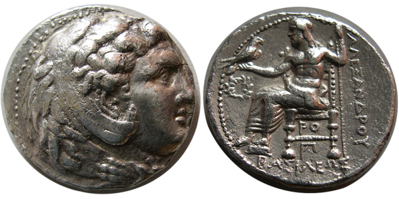 KINGS of MACEDON. Alexander III. 336-323 BC. AR Tetradrachm (15.40 gm; 26 mm). S...