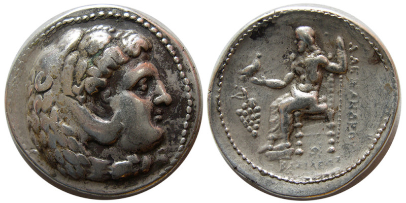 KINGS of MACEDON. Alexander III. 336-323 BC. AR Tetradrachm (15.75 gm; 29 mm). M...