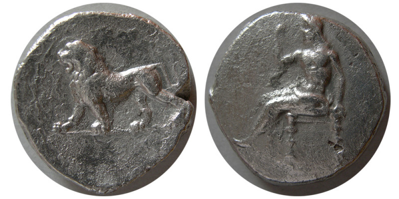 ALEXANDRINE EMPIRE. Babylon. Circa 328-311 BC. AR Double Shekel (16.40 gm; 24 mm...