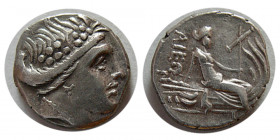 EUBOIA, Histiaia. 3rd-2nd centuries BC. AR Tetrobol .