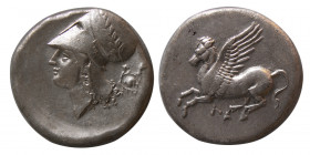 CORINTHIA. Corinth. Circa 375-300 BC. AR Stater