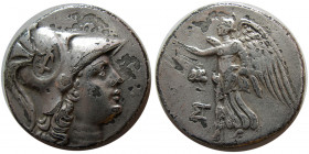 PAMPHYLIA, Side. Circa 205-100 BC. AR Tetradrachm. Attic standard.