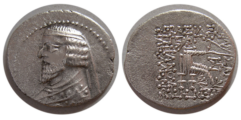 KINGS of PARTHIA. Phraates III. 70/69-58/7 BC. Silver Drachm (3.90 gm; 19 mm). C...