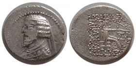 KINGSof PARTHIA. Phraates III. 70/69-58/7 BC. Silver Drachm. Court mint.
