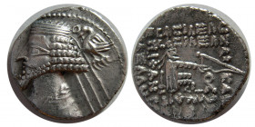 KINGS of PARTHIA. Phraates IV (38/7-2 BC). AR Drachm. Laodikeia mint. Rare.