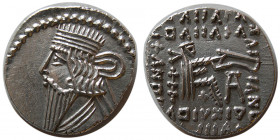 KINGS of PARTHIA. Pakoros I. Circa AD. 78-120. AR Drachm. Lovely strike.