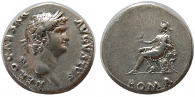 ROMAN EMPIRE. Nero. AD 54-68. AR Denarius.