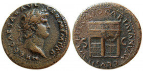ROMAN EMPIRE. Nero. 54-68 AD. Æ As.
