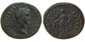 ROMAN EMPIRE; Nerva. AD. 96-98. Æ as.