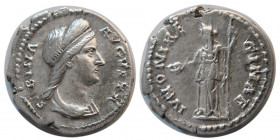 ROMAN EMPIRE. Sabina. AD. 128-136. AR Denarius.