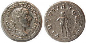 ROMAN EMPIRE. Gordian III. 238-244 AD. AR Denarius.