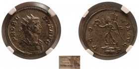 ROMAN EMPIRE. Probus,  276-282. BI Aurelianus. NGC-MS.