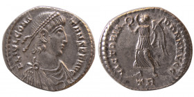 ROMAN EMPIRE; Constans. AR Siliqua. Treveri (Trier) mint.