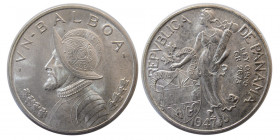 PANAMA, Republic. 1947. One Balboa.