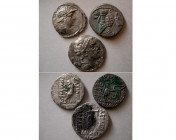 Group Lot of 3 Baktrian and Parthian Ancient Coins.