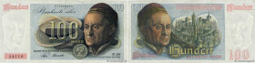 Country : GERMAN FEDERAL REPUBLIC 
Face Value : 100 Deutsche Mark  
Date : 09 décembre 1948 
Period/Province/Bank : Bank Deutscher Länder 
Catalogue r...