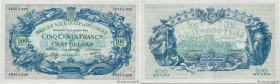 Country : BELGIUM 
Face Value : 500 Francs - 100 Belgas  
Date : 04 octobre 1943 
Period/Province/Bank : Banque Nationale de Belgique 
Catalogue refer...