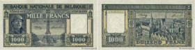 Country : BELGIUM 
Face Value : 1000 Francs  
Date : 26 février 1945 
Period/Province/Bank : Banque Nationale de Belgique 
Catalogue reference : P.128...