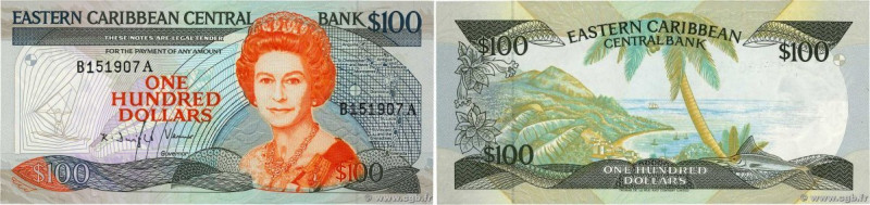 Country : CARIBBEAN  
Face Value : 100 Dollars  
Date : (1988-1993) 
Period/Prov...