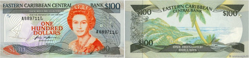 Country : CARIBBEAN  
Face Value : 100 Dollars  
Date : (1985-1993) 
Period/Prov...