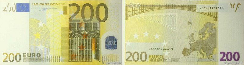 Country : EUROPA 
Face Value : 200 Euros Fauté 
Date : 2002 
Period/Province/Ban...