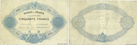 Country : FRANCE 
Face Value : 50 Francs type 1868 - Bleu à indices Noirs Petit numéro 
Date : 04 décembre 1868 
Period/Province/Bank : Banque de Fran...