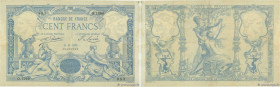 Country : FRANCE 
Face Value : 100 Francs type 1882 - À filigrane dégagé  
Date : 21 juin 1887 
Period/Province/Bank : Banque de France, XIXe siècle 
...