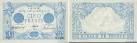 Country : FRANCE 
Face Value : 5 Francs BLEU  
Date : 17 août 1915 
Period/Province/Bank : Banque de France, XXe siècle 
Catalogue reference : F.02.30...