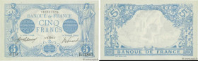 Country : FRANCE 
Face Value : 5 Francs BLEU lion inversé  
Date : 11 juillet 1916 
Period/Province/Bank : Banque de France, XXe siècle 
Catalogue ref...