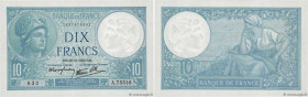 Country : FRANCE 
Face Value : 10 Francs MINERVE modifié  
Date : 26 octobre 1939 
Period/Province/Bank : Banque de France, XXe siècle 
Catalogue refe...