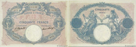 Country : FRANCE 
Face Value : 50 Francs BLEU ET ROSE  
Date : 19 octobre 1926 
Period/Province/Bank : Banque de France, XXe siècle 
Catalogue referen...