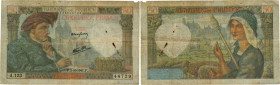 Country : FRANCE 
Face Value : 50 Francs JACQUES CŒUR  
Date : 02 octobre 1941 
Period/Province/Bank : Banque de France, XXe siècle 
Catalogue referen...