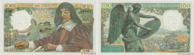 Country : FRANCE 
Face Value : 100 Francs DESCARTES  
Date : 23 mars 1944 
Period/Province/Bank : Banque de France, XXe siècle 
Catalogue reference : ...