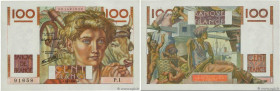 Country : FRANCE 
Face Value : 100 Francs JEUNE PAYSAN  
Date : 07 novembre 1945 
Period/Province/Bank : Banque de France, XXe siècle 
Catalogue refer...