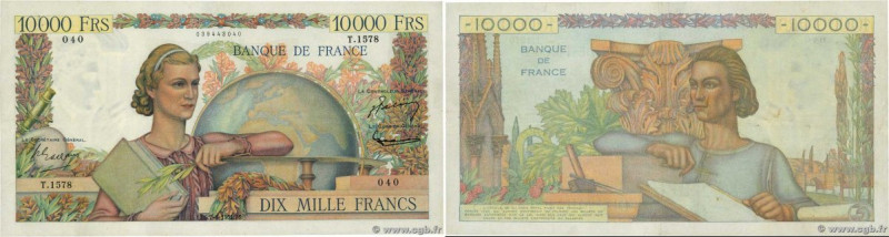 Country : FRANCE 
Face Value : 10000 Francs GÉNIE FRANÇAIS  
Date : 07 juin 1951...