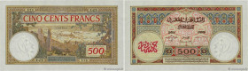Country : MOROCCO 
Face Value : 500 Francs  
Date : 10 novembre 1948 
Period/Province/Bank : Banque d'État du Maroc 
Catalogue reference : P.15b 
Addi...