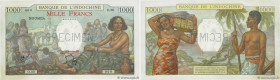 Country : NEW CALEDONIA 
Face Value : 1000 Francs Spécimen 
Date : (1952/1958) 
Period/Province/Bank : Banque de l'Indochine 
Catalogue reference : P....