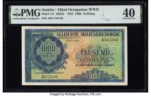 Austria Allied Military Authority 1000 Schilling 1944 Pick 111 PMG Extremely Fine 40. 

HID09801242017

© 2022 Heritage Auctions | All Rights Reserved...