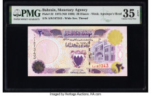 Bahrain Monetary Agency 20 Dinars 1973 (ND 1998) Pick 22 PMG Choice Very Fine 35 EPQ. A tougher variety with a hologram to the left.

HID09801242017

...