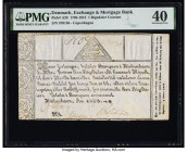 Denmark Copenhagen Notes, Exchange and Mortgage Bank 1 Rigsdaler Courant 1803 Pick A28 PMG Extremely Fine 40. 

HID09801242017

© 2022 Heritage Auctio...