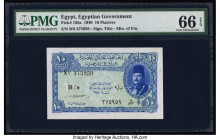 Egypt Egyptian Government 10 Piastres 1940 Pick 168a PMG Gem Uncirculated 66 EPQ. 

HID09801242017

© 2022 Heritage Auctions | All Rights Reserved